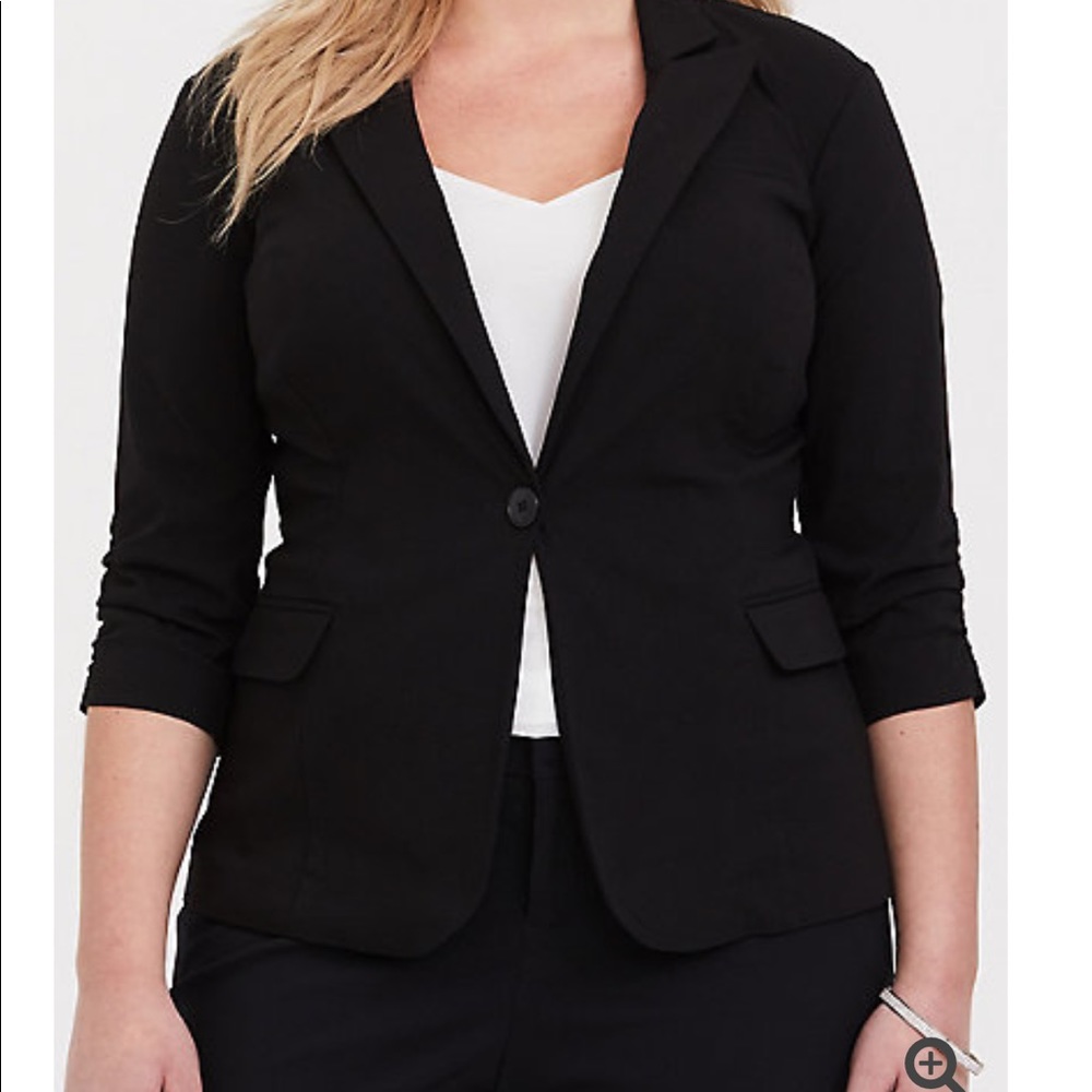 Torrid Black Blazer NWT